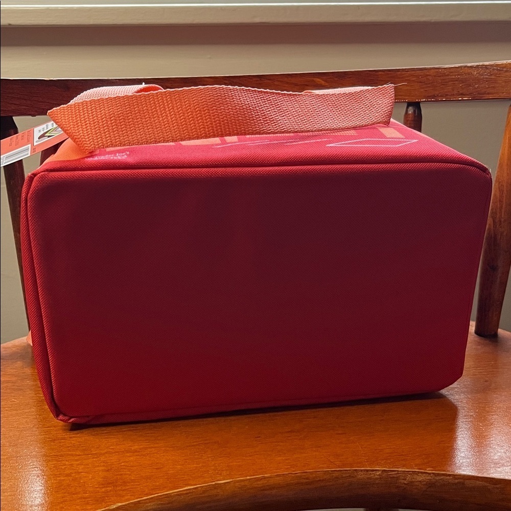 NWT Trader Joe’s Mini Insulated Lunch Bag – Salmon Pink - Picture 6 of 10